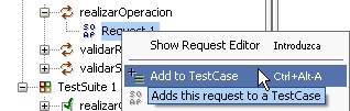 Agregar Peticion a un Caso de Prueba